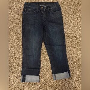 Rock and Republic Navy Blue Capri size 2